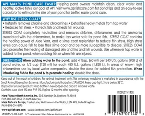 API POND STRESS COAT 32 oz.