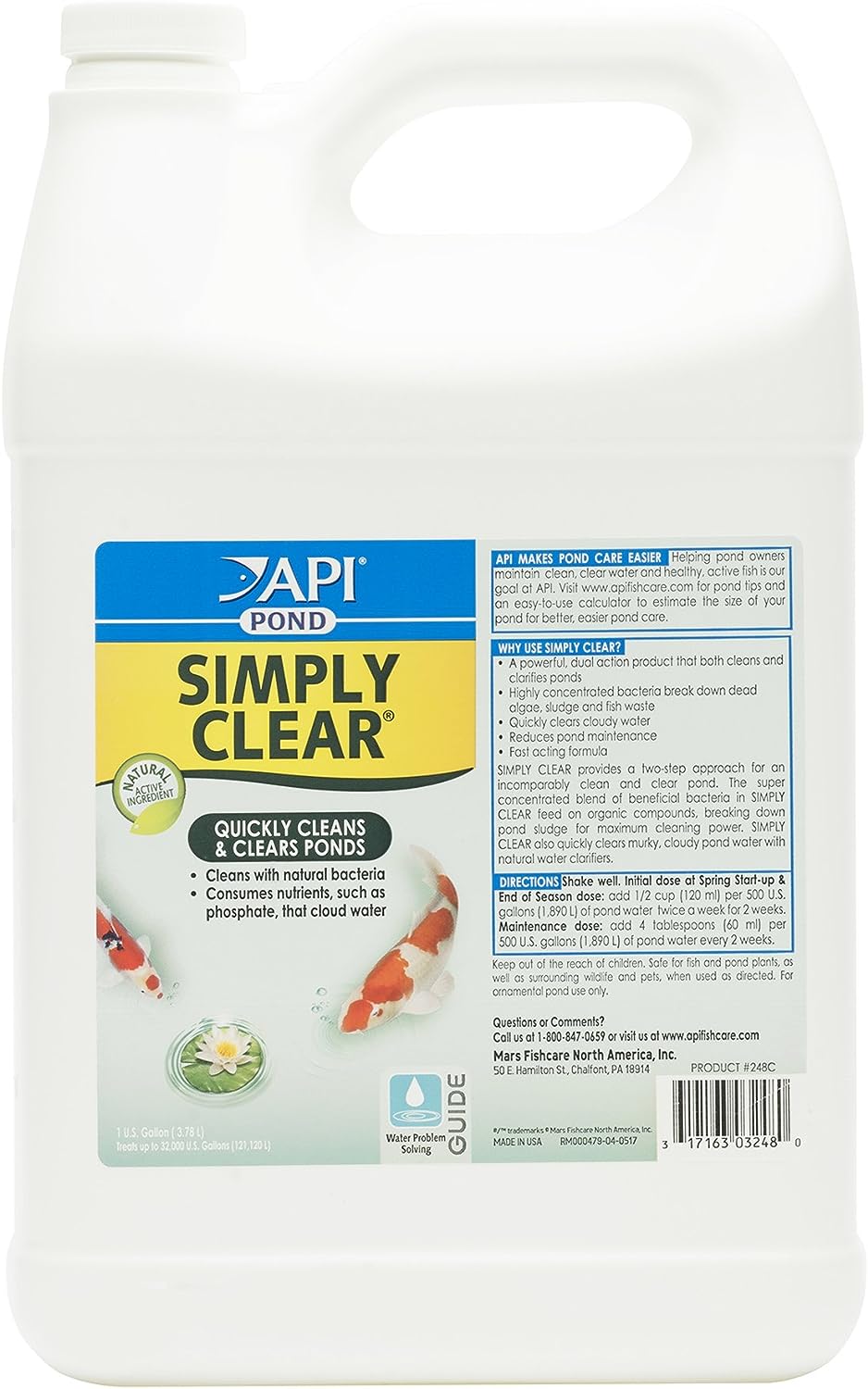 API POND SIMPLY CLEAR 1 Gallon