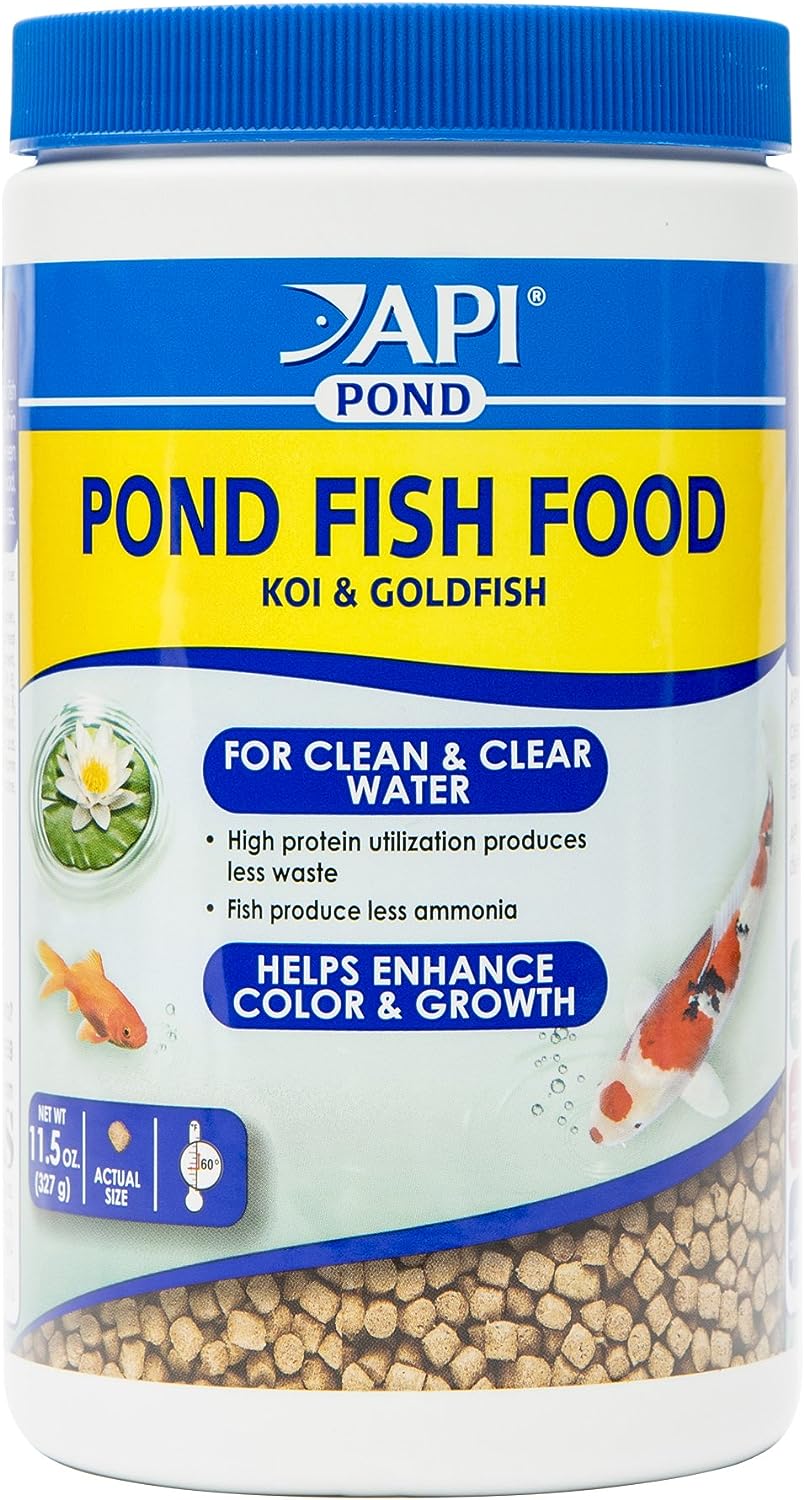 API POND FISH FOOD 11.5 oz 4mm