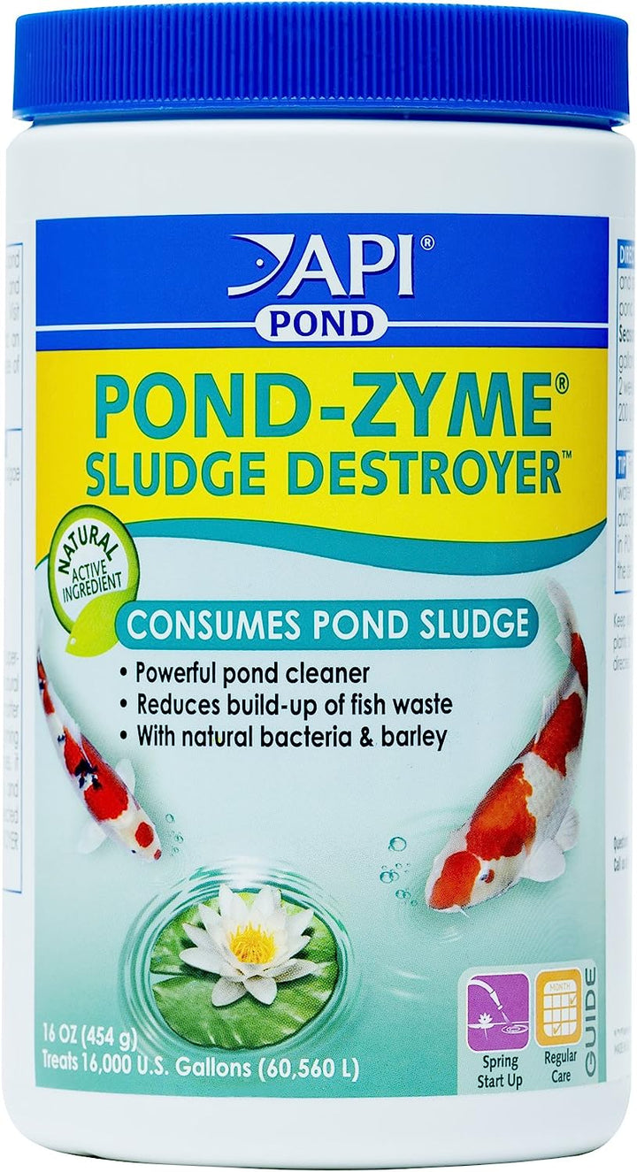 API POND ZYME with BARLEY, 1 LB JAR