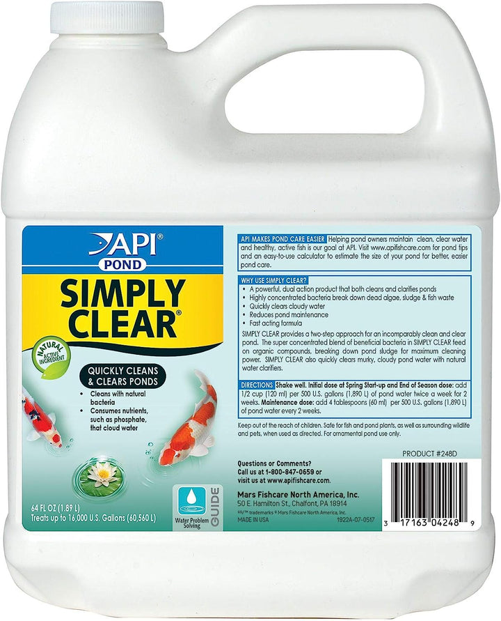 API POND SIMPLY CLEAR 64 oz.