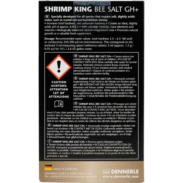 Shrimp King Bee Salt GH+, 200 g Default Title
