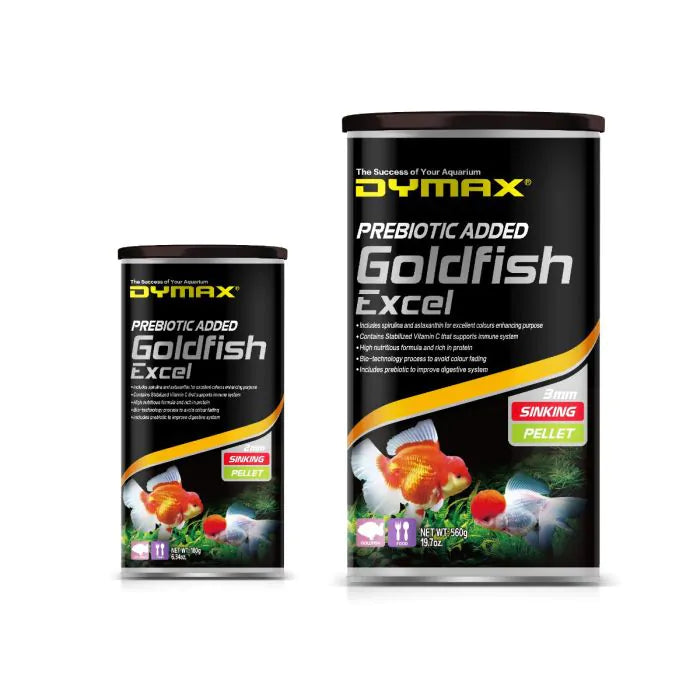 DYMAX Goldfish Excel Dymax Goldfish Excel 2mm Pellets (6.34oz/180g)