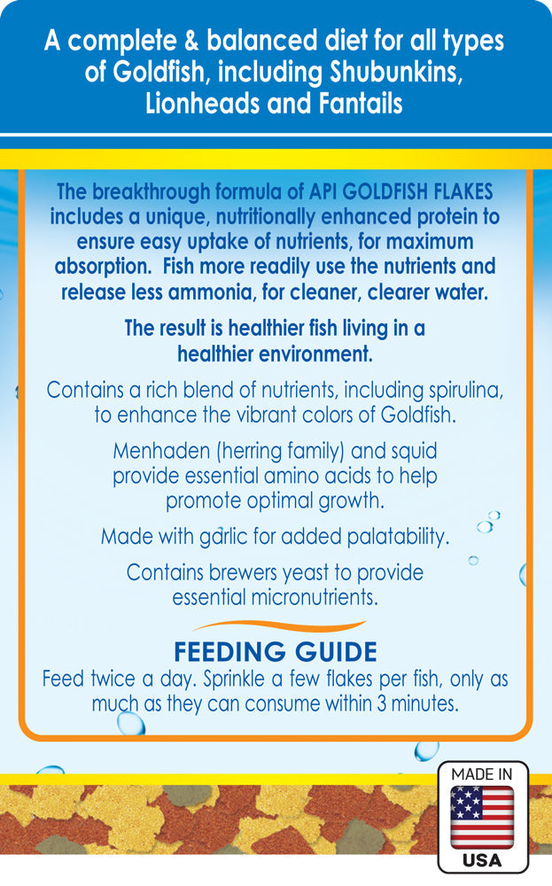 API Goldfish Flakes 5.7 Oz