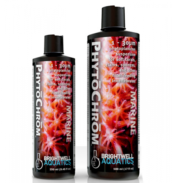 Brightwell PhytoChrom - Color-Enhancing Phytoplankton 1-30 micron 500 ml / 17 fl. oz.