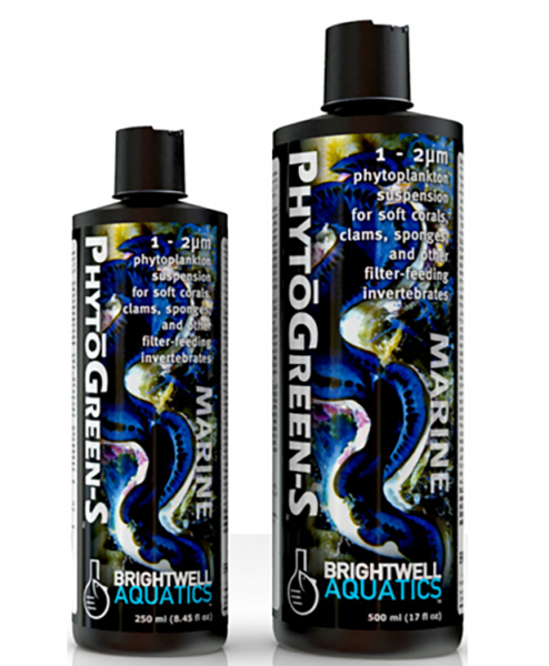 Brightwell PhytoGreen-S - Green Phytoplankton (Small) 1-2 micron 2 L / 67.6 fl. oz.