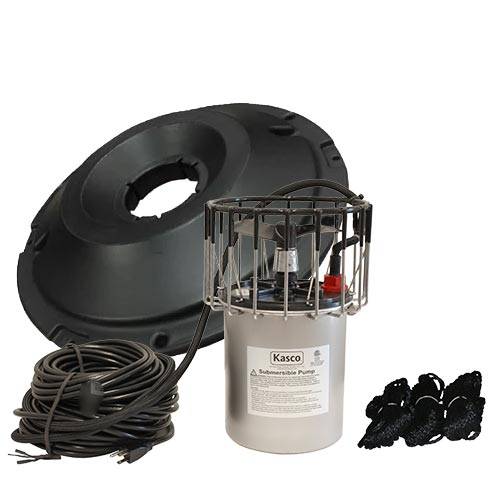 Kasco 2400 Aerator, 1/2HP, 120V, 1PH, 25' Cord, No Float, No Control Panel