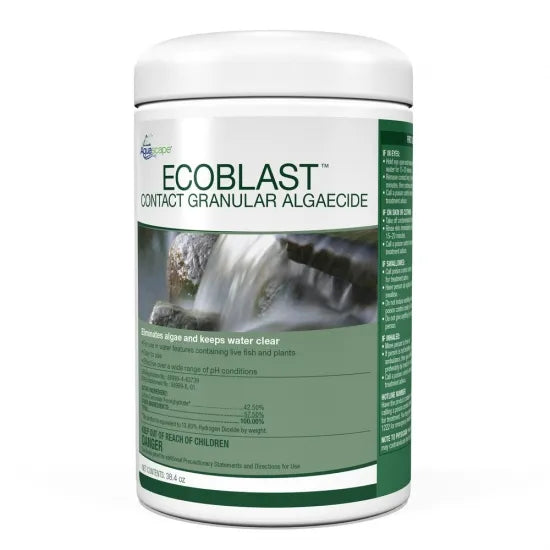 Aquascape ECOBLAST CONTACT GRANULAR ALGAECIDE - 38.4 OZ / 1.1 KG