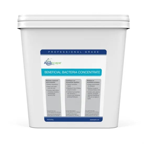 Aquascape BENEFICIAL BACTERIA CONCENTRATE PROFESSIONAL GRADE - 9 LB / 4.08 KG