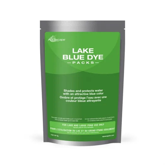 Aquascape LAKE BLUE DYE PACKS - 2 PACKS / 0.5 LB