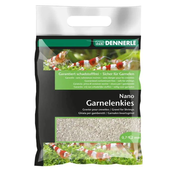 DENNERLE Nano Shrimp Gravel, Sunda white, 2 kg