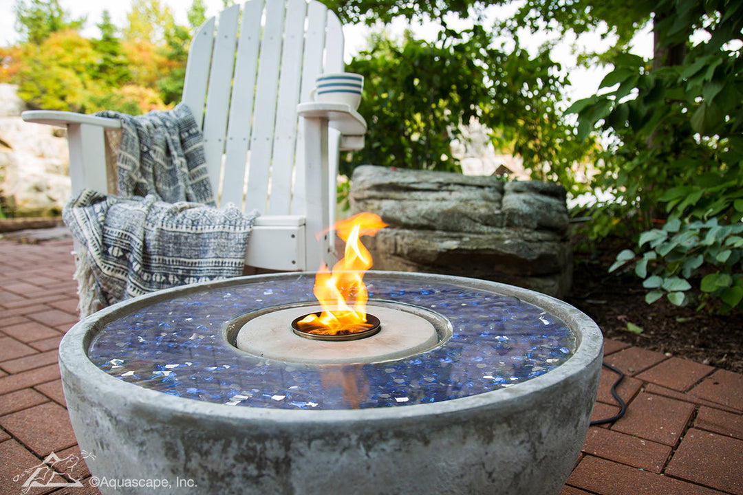 Aquascape 1/4" Reflective Cobalt Blue Fire Glass