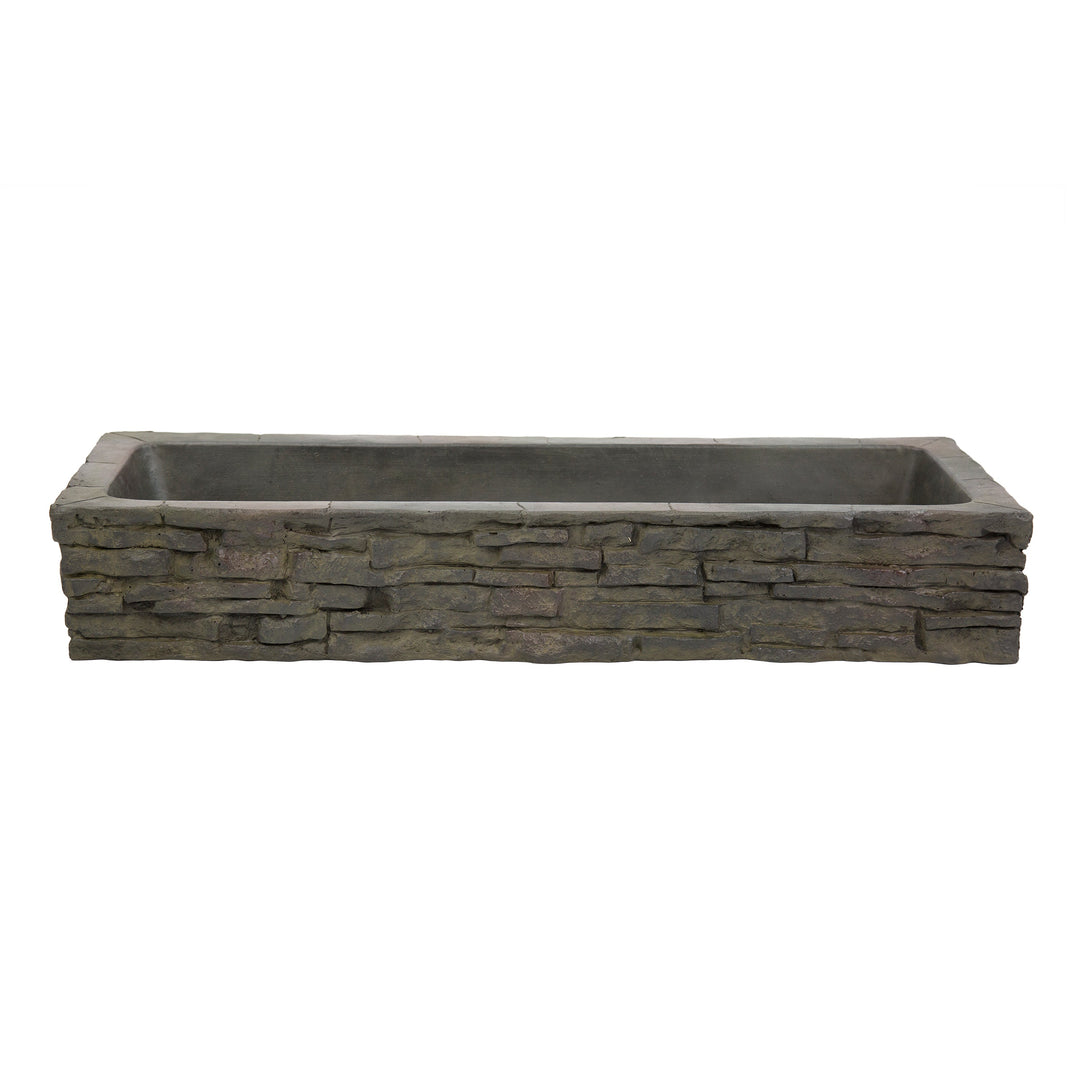 Aquascape Quad-Spill Straight Stacked Slate Topper