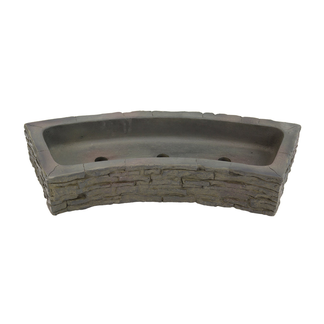 Aquascape Quad-Spill Curved Stacked Slate Topper