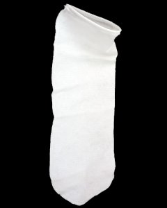 7" x 30" Felt Filter Bag w/ Internal Ring - 100 Mcron