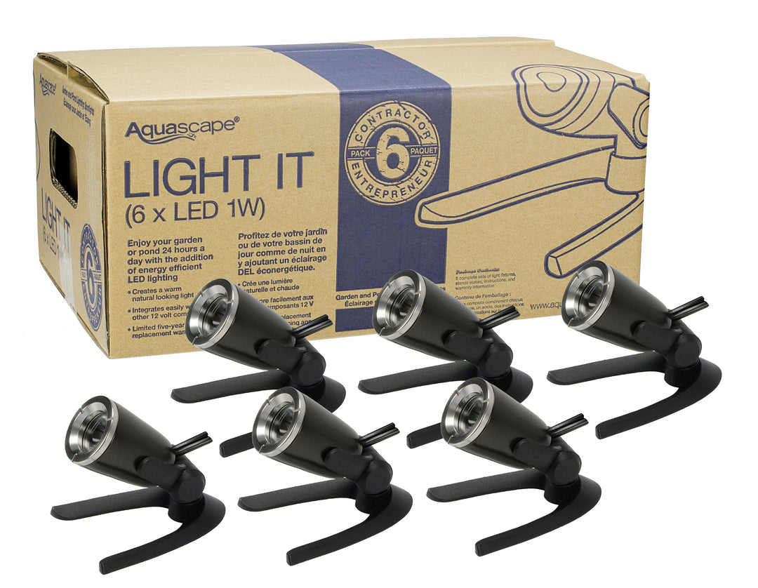 Aquascape 1-Watt Spotlight 6-Pack