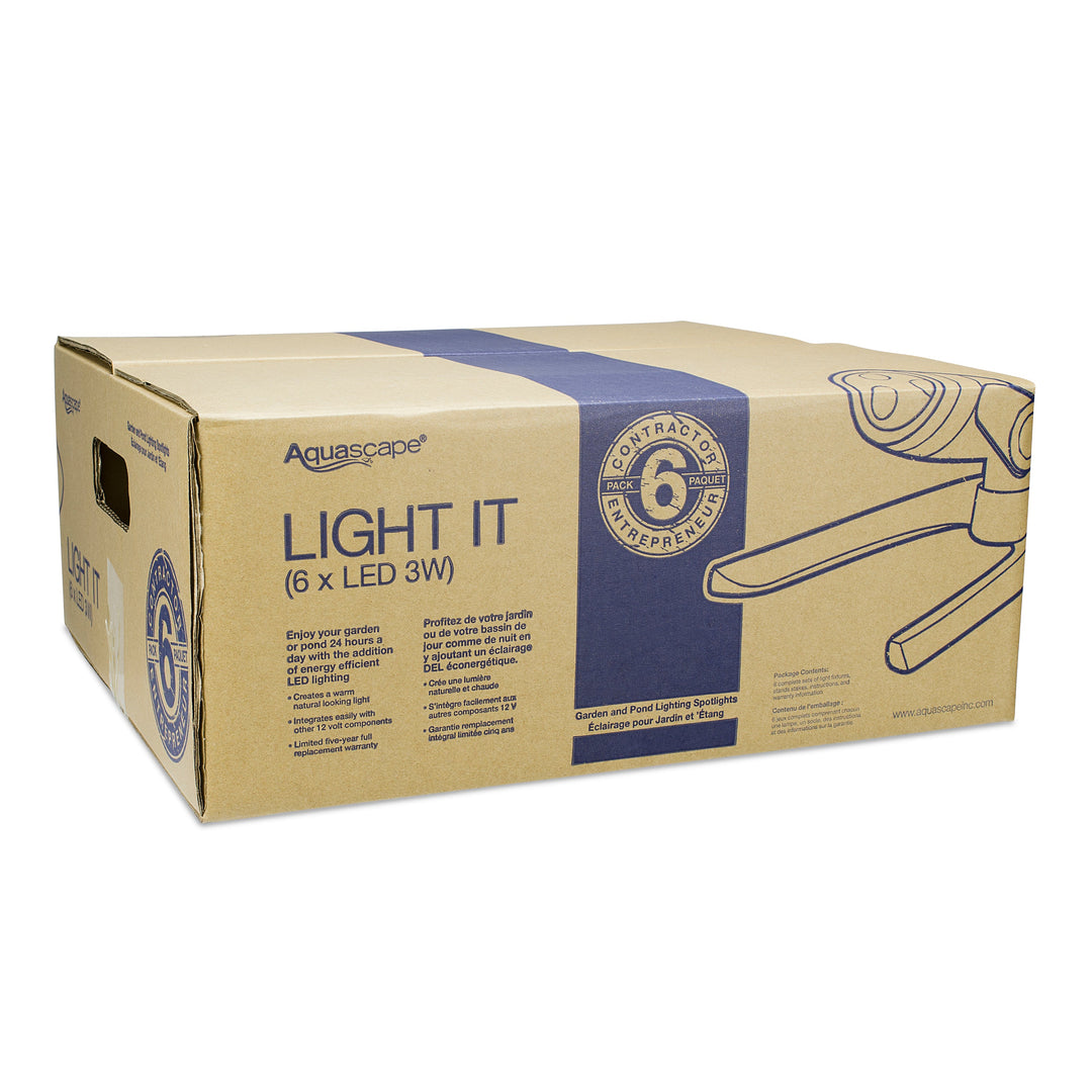 Aquascape 3-Watt Spotlight 6-Pack