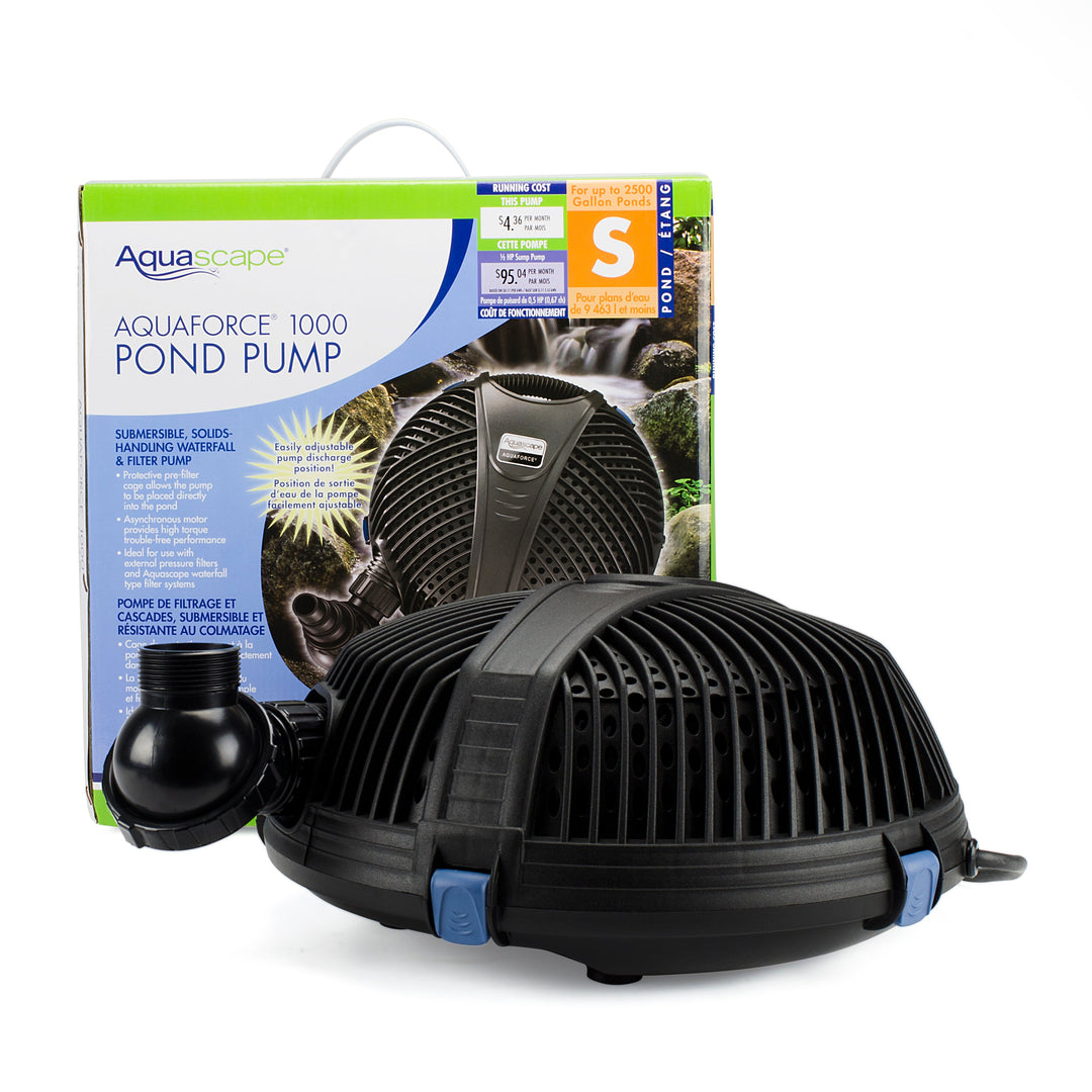 Aquascape AquaForce® 1000 Solids-Handling Pond Pump