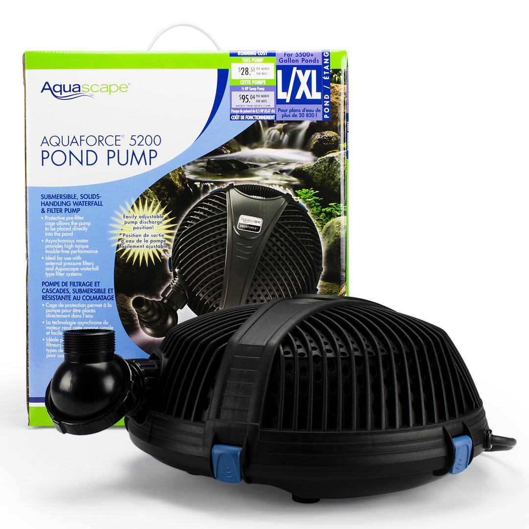 Aquascape AquaForce® 5200 Solids-Handling Pond Pump