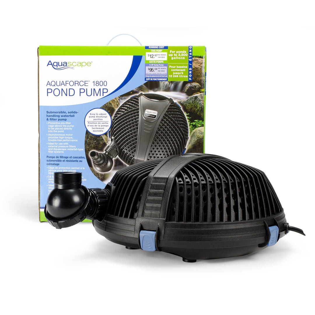 Aquascape AquaForce® 1800 Solids-Handling Pond Pump