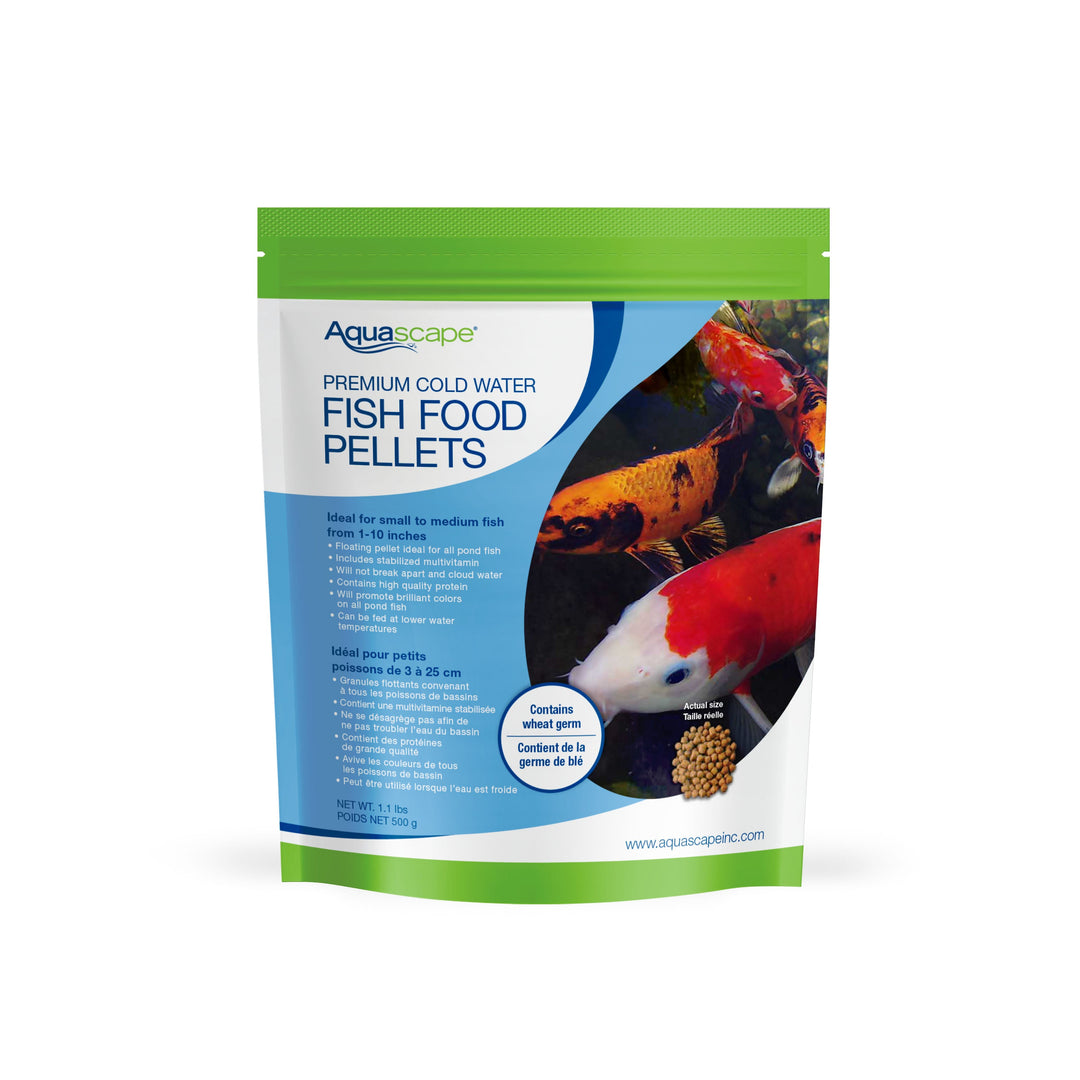 Aquascape Premium Cold Water Fish Food Pellets - 1lb