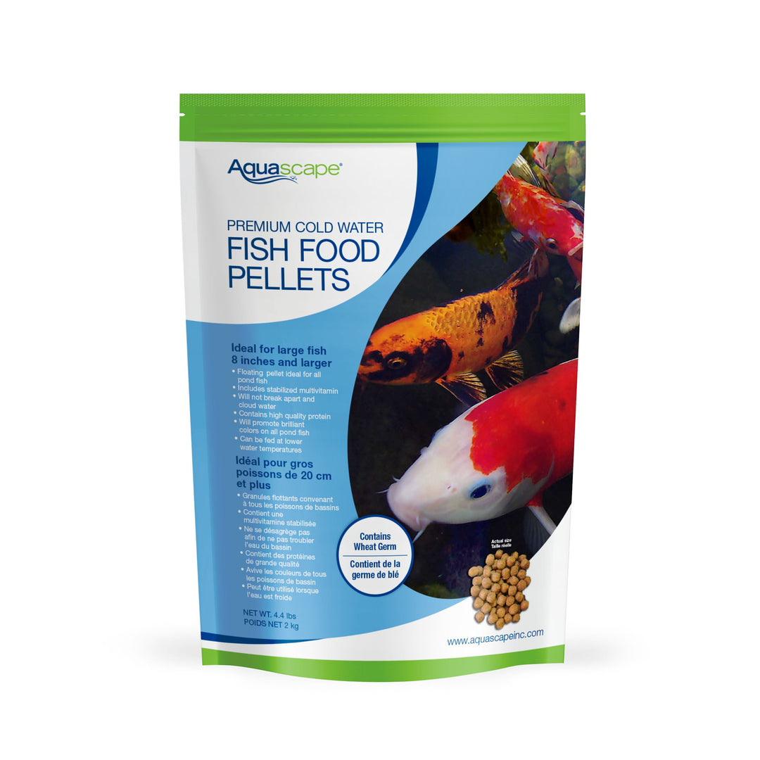 Aquascape Premium Cold Water Fish Food Pellets - 4lb