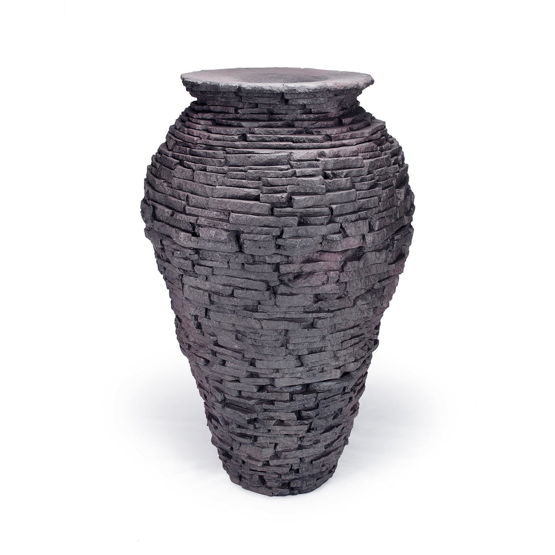 Aquascape Large Stacked Slate Urn
