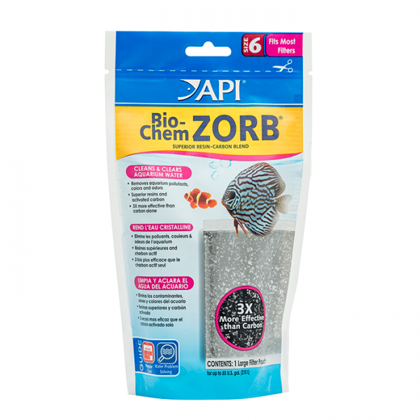 API Bio-Chem Zorb Pouch - For Freshwater & Saltwater Aquariums