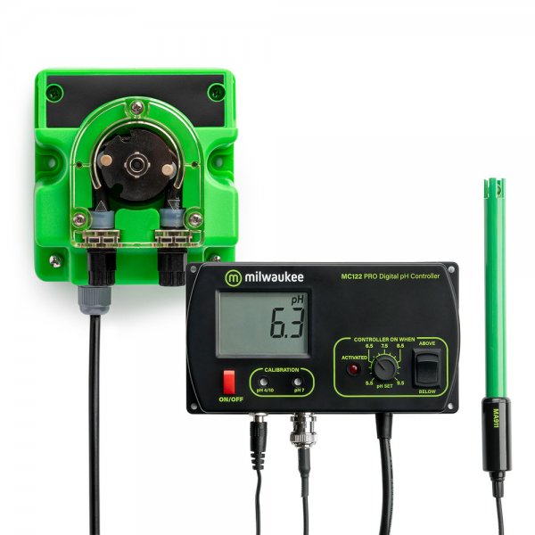 Milwaukee PRO pH Controller and Pump Kit - MC720