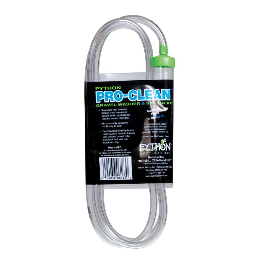 Python ProClean Gravel Washer Siphon Kit 1ea/Mini