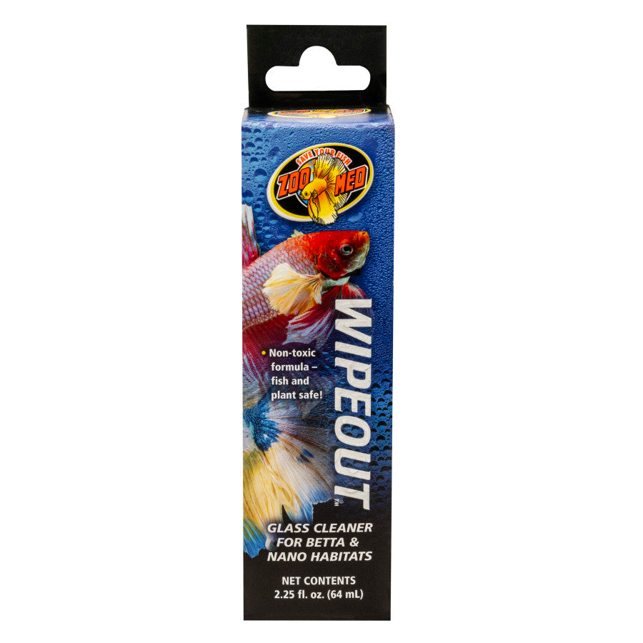 Zoo Med WipeOut Terrarium Aquarium Glass Cleaner 1ea/2.25 oz