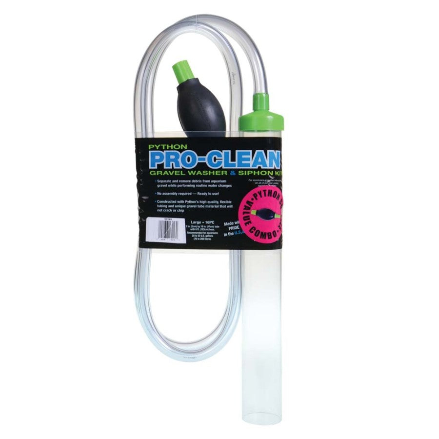 Python ProClean Gravel Washer Siphon Kit with Squeeze 1ea/LG