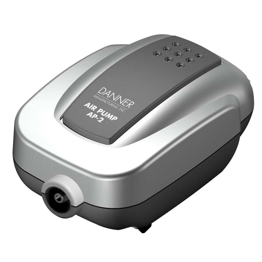 Danner OxyFlow Ap2 Low Volume Aquarium Air Pump Grey, 1ea