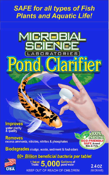 Microbial Science Laboratories Pond Clarifier 2-Pack
