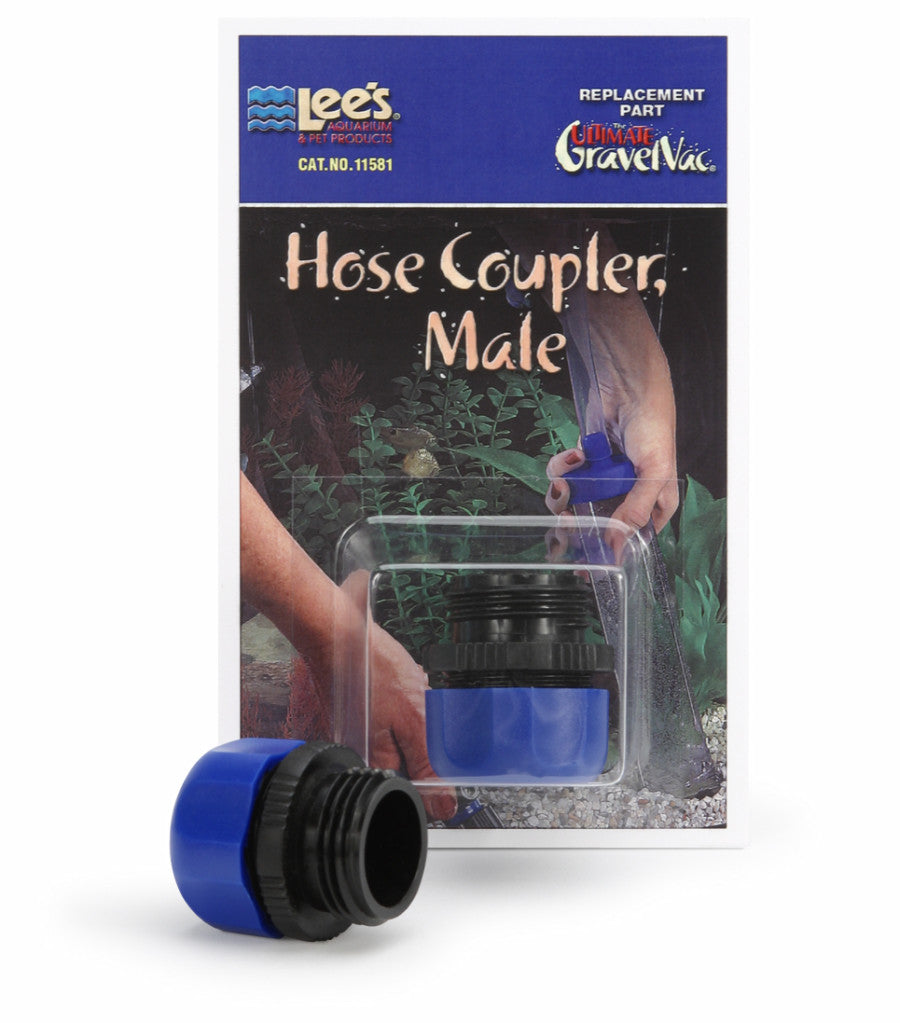 Lee's Aquarium Pet Products The Ultimate Male Hose Coupler 1ea