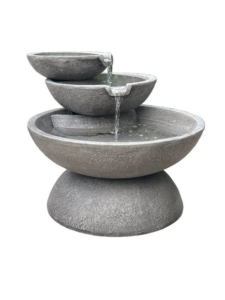 ATLANTIC 4' ROUND FLEX FOUNTAIN BASIN - GREY (ATFF4016G)