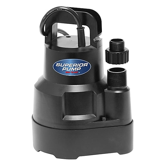 Statuary Pump, 200 gph, w/ 1/4" &amp; 1/2" B