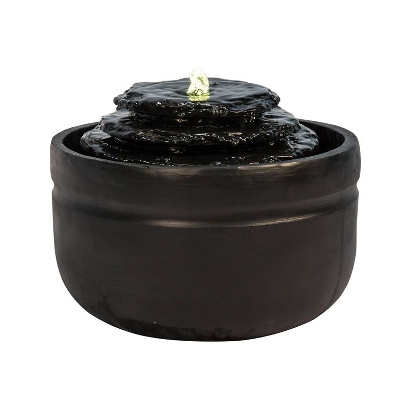 ATLANTIC 4' ROUND FLEX FOUNTAIN BASIN - BLACK (ATFF4016B)