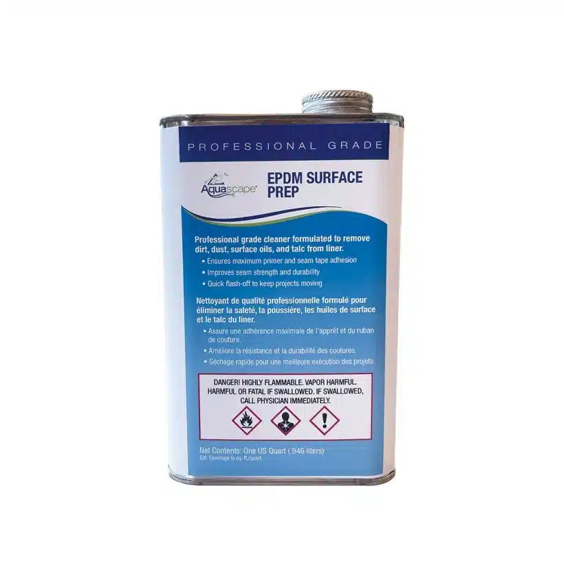 AQUASCAPE EPDM SURFACE PREP - 1 QT / 946 ML