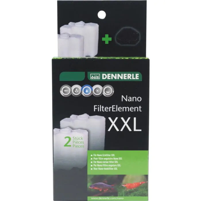DENNERLE Nano Filterelement XXL, pack of 2 Default Title