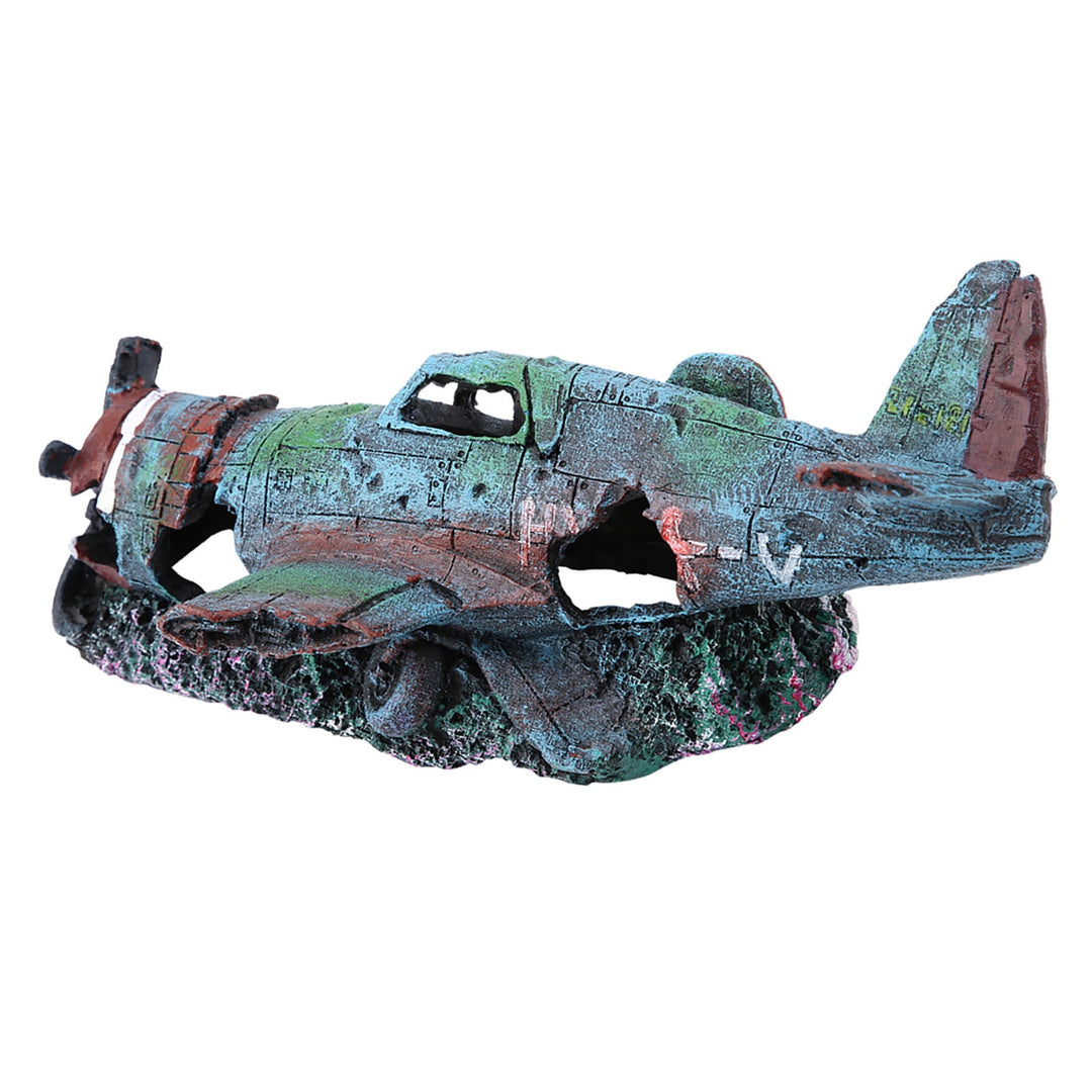 United Aquatics Aqo300 XL Aircraft Carrier Aquarium Ornament 27 Inches Long