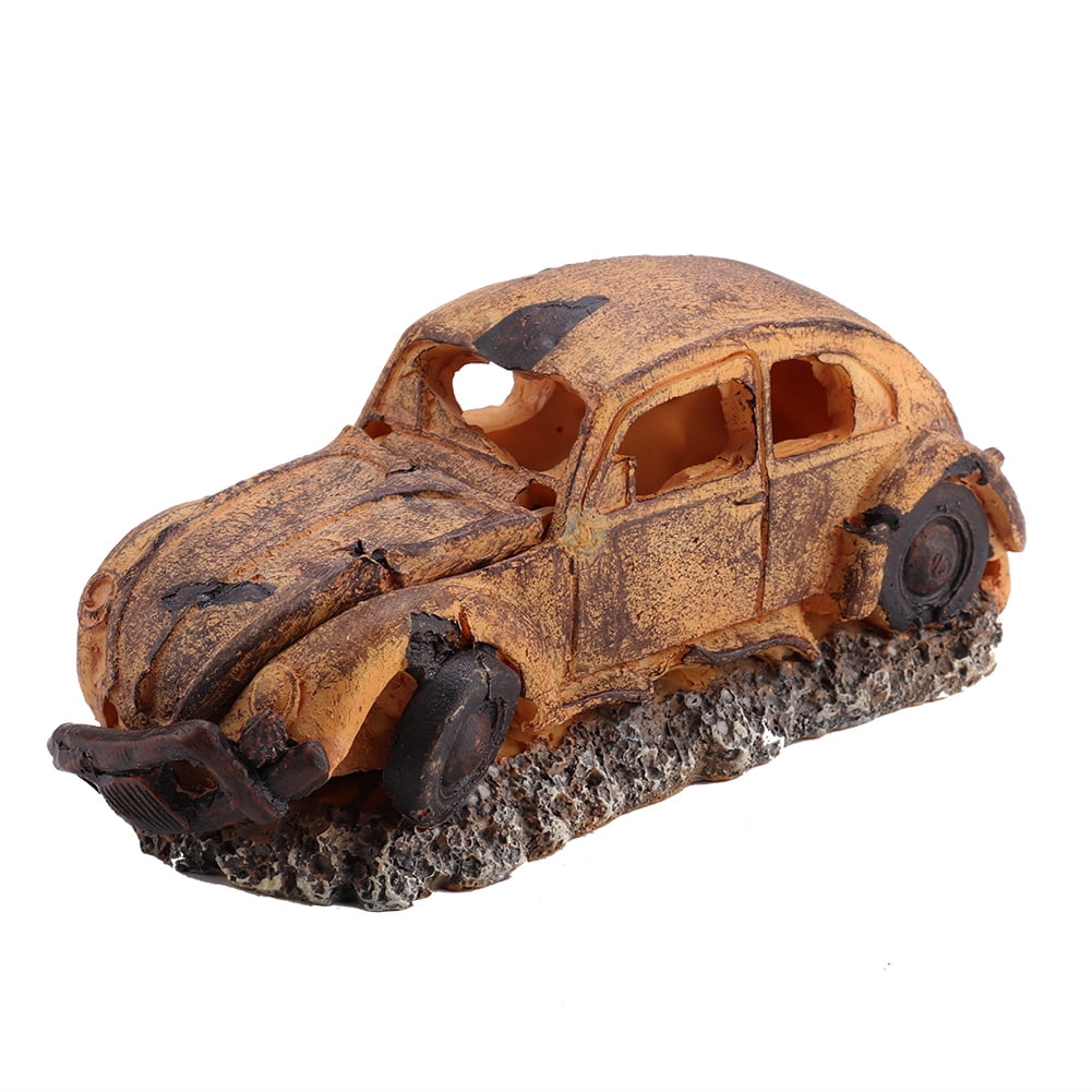 United Aquatics Aqo002 Large VW Beetle Aquarium Ornament