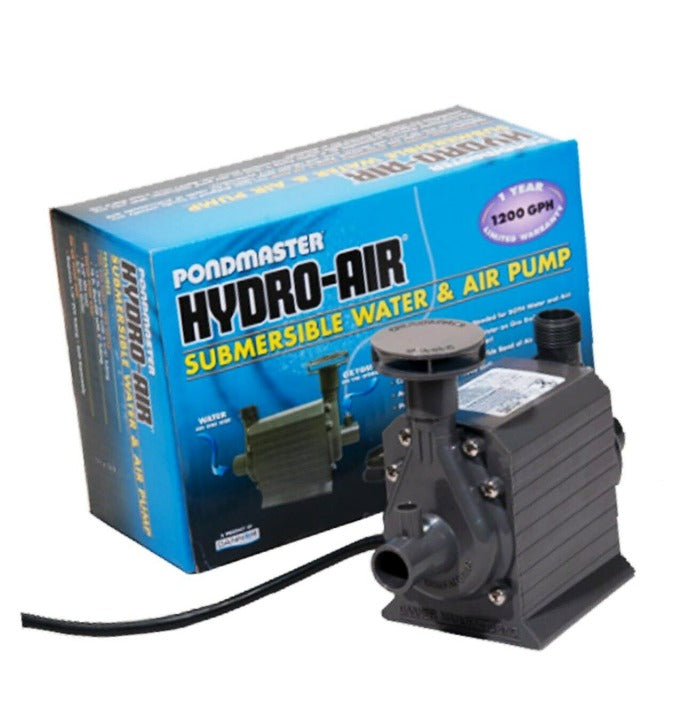 Pondmaster HYDRO-AIR COMBINATION/SUBMERSIBLE WATER &amp; AIR PUMP 18ft