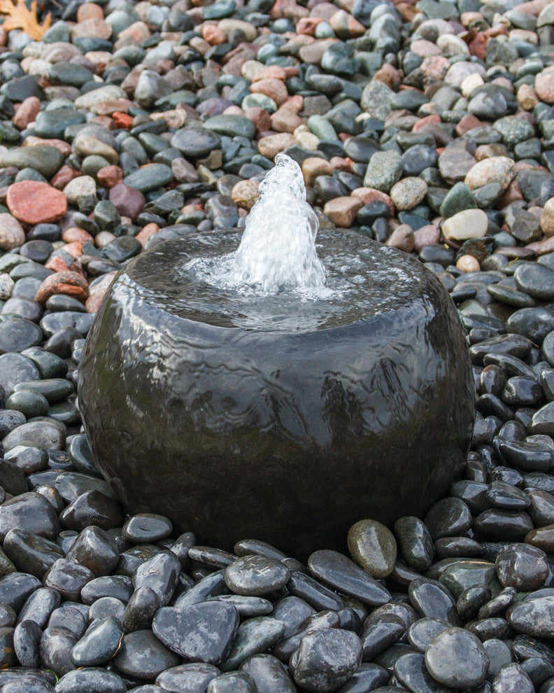 Basalt Fountain Natural Top 35 inch