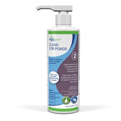 AQUASCAPE CLEAR FOR PONDS - 8 OZ / 236 ML