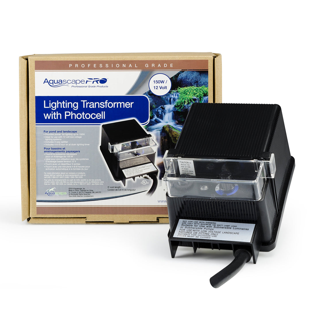 Aquascape 150-Watt Low Voltage Transformer with Photocell