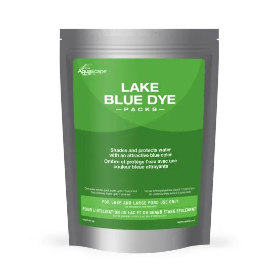 Aquascape LAKE BLUE DYE PACKS - 4 PACKS / 1 LB