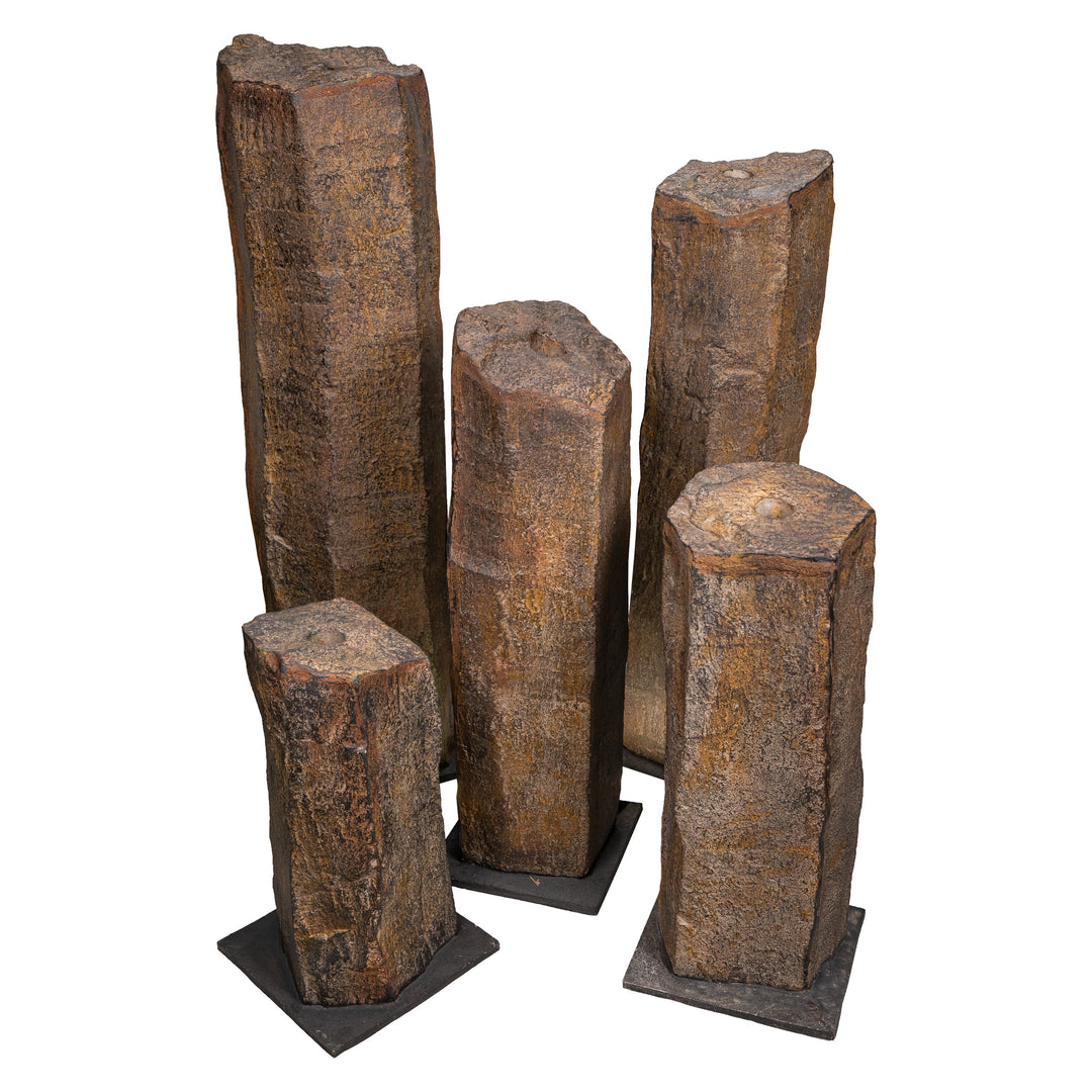Aquascape Faux Basalt Columns - Set of 5