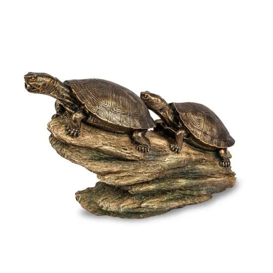 Aquascape DOUBLE TURTLE ON A LOG SPITTER