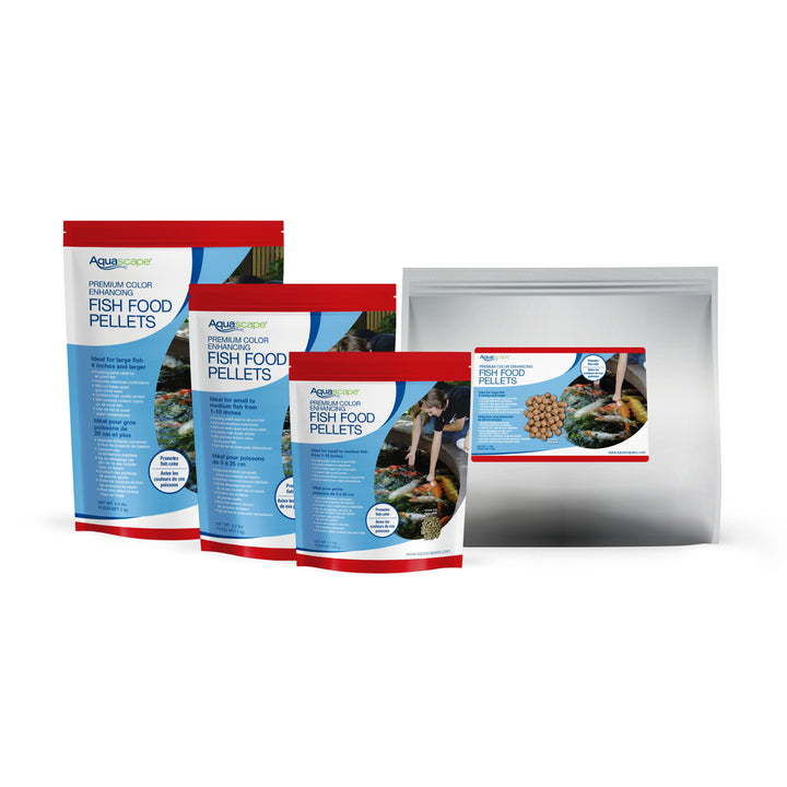 Aquascape Premium Color Enhancing Fish Food Pellets - 11lb